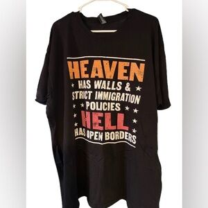 Political t-shirt for men 2xl